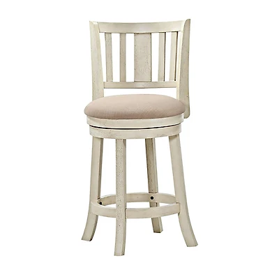 AVALON FURNITURE Counter Height Upholstered Swivel Bar Stool