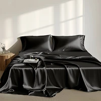 Madison Park Essentials Solid Satin 6-pc. Sheet Set