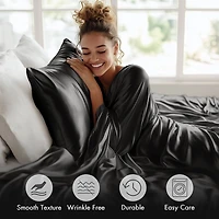Madison Park Essentials Solid Satin 6-pc. Sheet Set