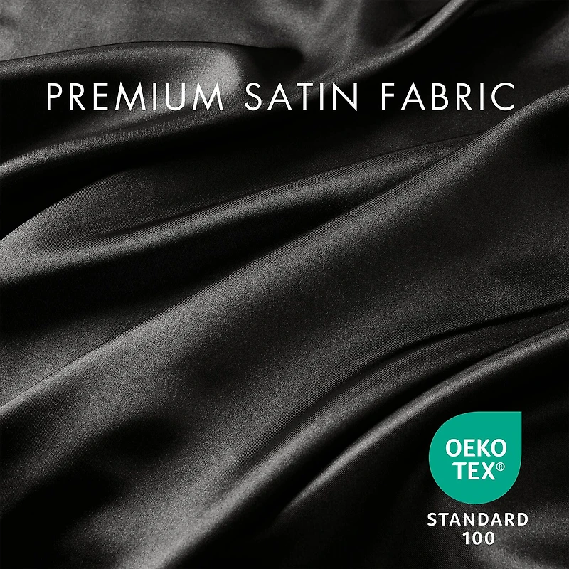 Madison Park Essentials Solid Satin 6-pc. Sheet Set
