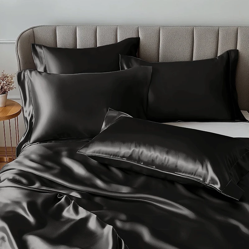 Madison Park Essentials Solid Satin 6-pc. Sheet Set