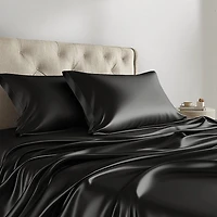 Madison Park Essentials Solid Satin 6-pc. Sheet Set