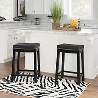 Linon Covewood 2-pc. Counter Height Bar Stool