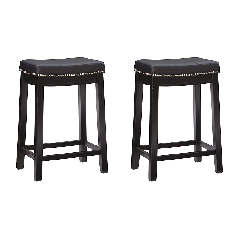 Linon Covewood 2-pc. Counter Height Bar Stool