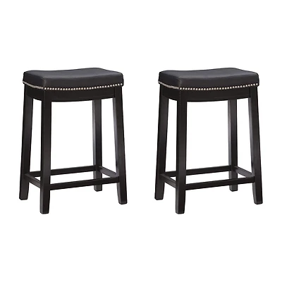 Linon Covewood 2-pc. Counter Height Bar Stool