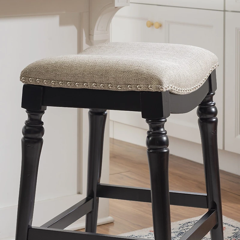 Lockhart Big and Tall Backless Counter Stool