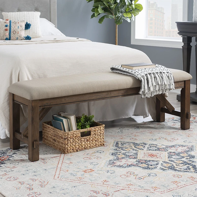 Haverford Upholstered Dining Bench