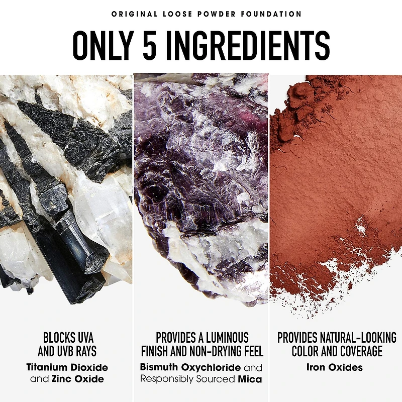 bareMinerals The Original Get Started Kit 3-Piece Mineral Makeup Set