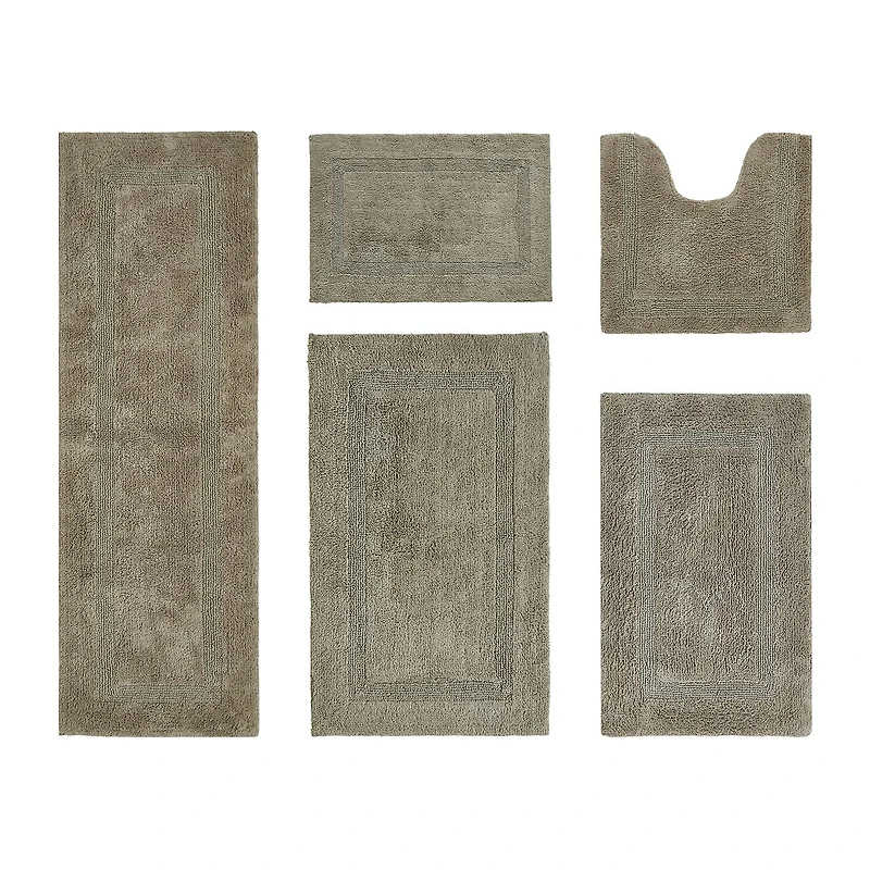 Better Trends Lux Tufted Mat 5-pc. Bath Rug Set