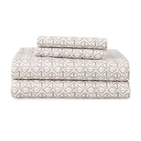 Home Expressions Mercer Stripes Complete Bedding Set With Sheets