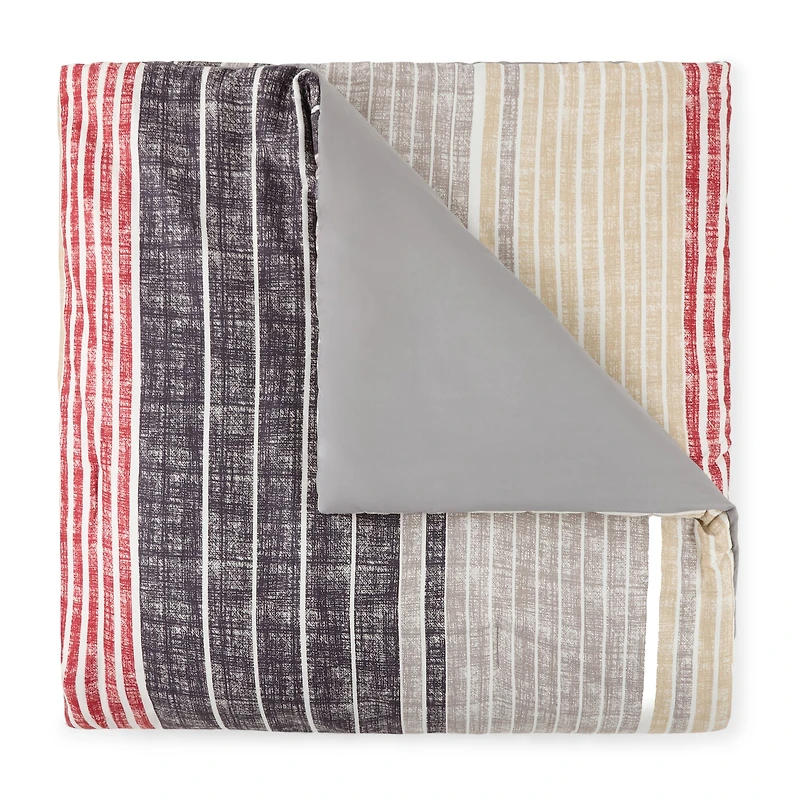 Home Expressions Mercer Stripes Complete Bedding Set With Sheets
