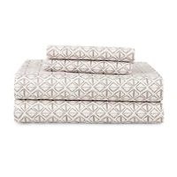 Home Expressions Mercer Stripes Complete Bedding Set With Sheets