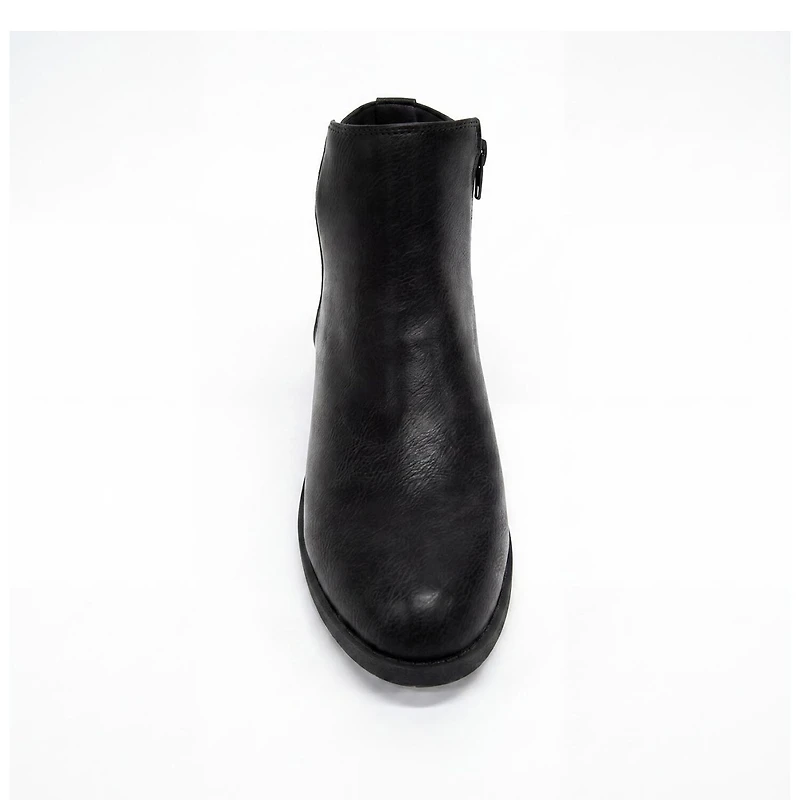 Pop Womens Raveline Block Heel Booties