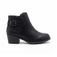 Pop Womens Raveline Block Heel Booties
