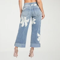 JS Jessica Simpson Womens High Rise Boyfriend Jean