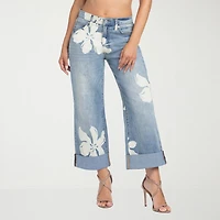 JS Jessica Simpson Womens High Rise Boyfriend Jean