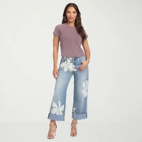 JS Jessica Simpson Womens High Rise Boyfriend Jean