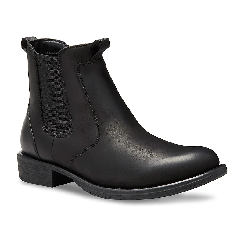 Eastland Mens Daily Double Chelsea Boot Block Heel Boots