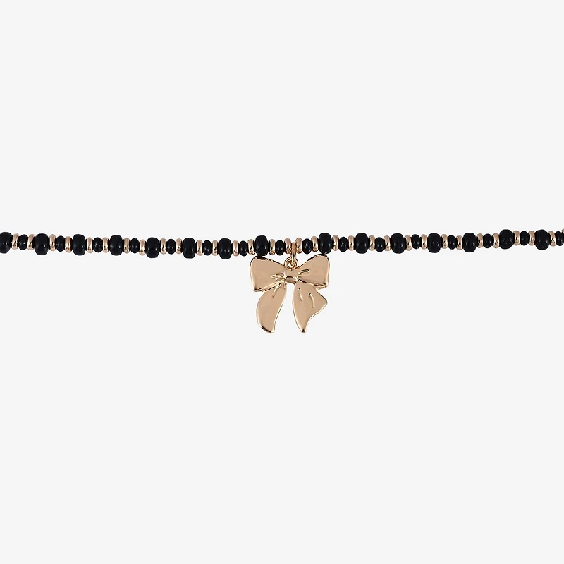 Arizona Womens Bow 16 Inch Pendant Necklace