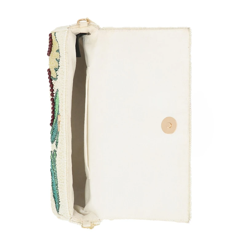 Gunne Sax by Jessica McClintock Caitlyn Jungle Beaded Beaded Clutch