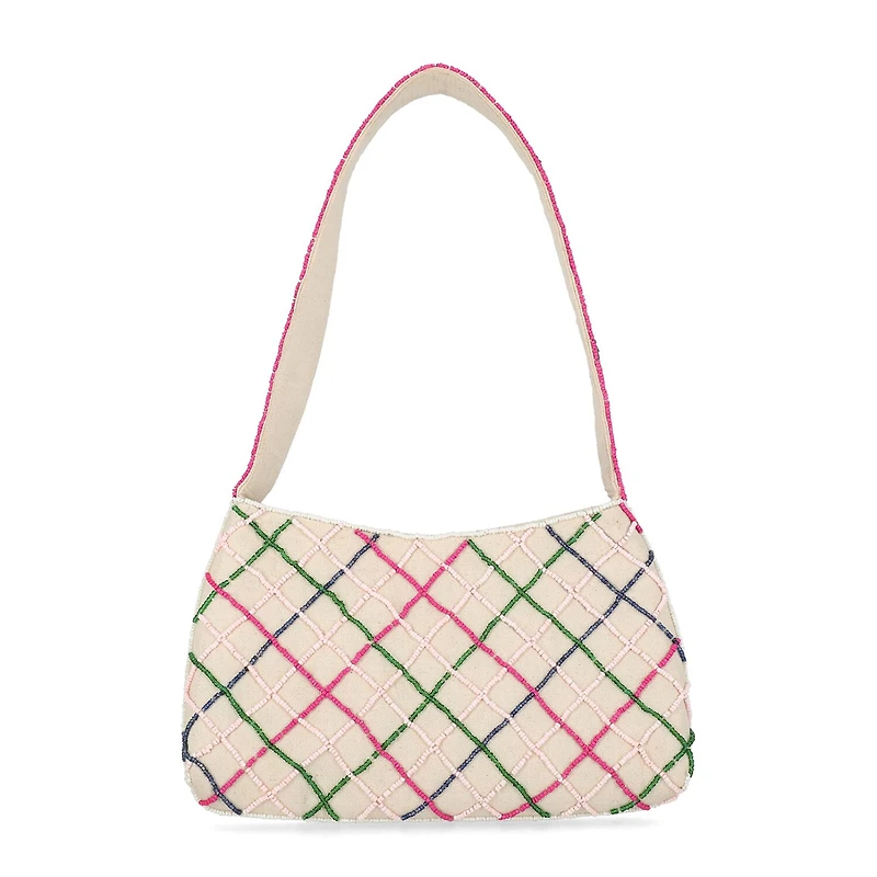 Gunne Sax by Jessica McClintock Juniper Floral Beaded Shoulder Bag