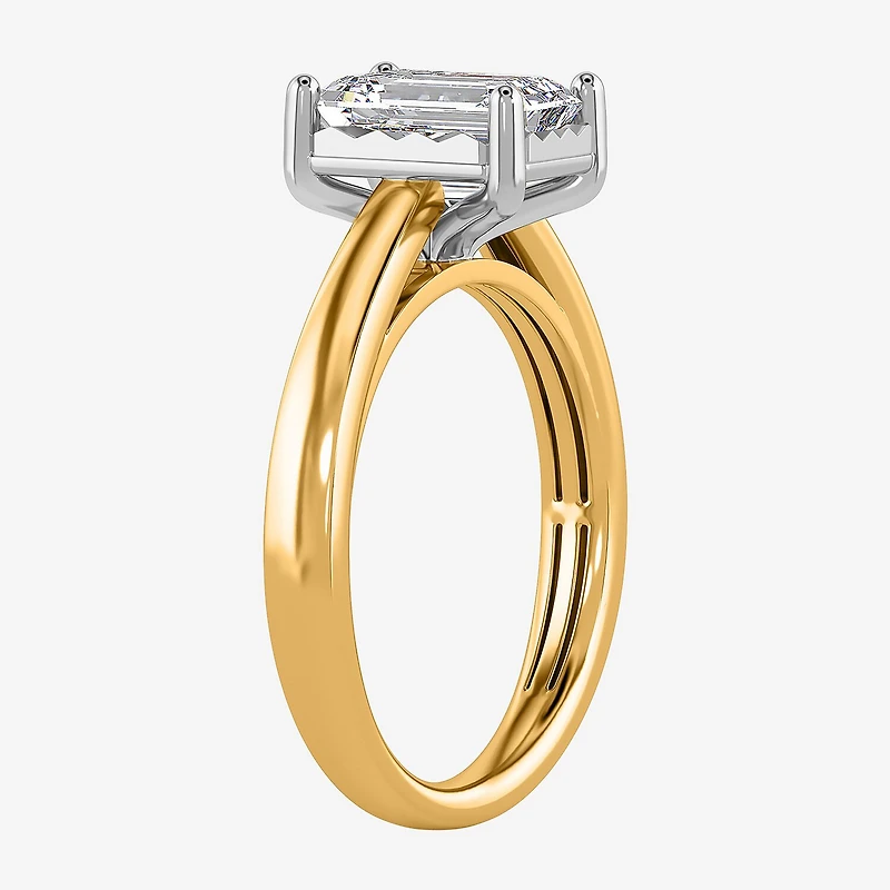 I / Si2) Womens 2 CT. Lab Grown White Diamond Solitaire Engagement Ring
