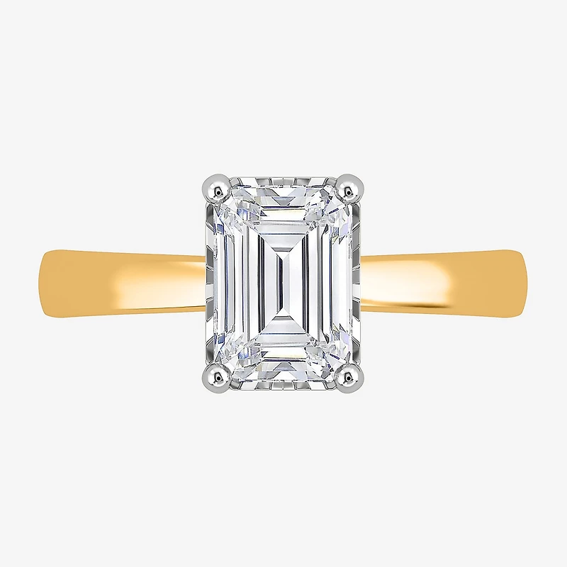 I / Si2) Womens 2 CT. Lab Grown White Diamond Solitaire Engagement Ring
