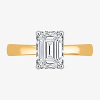 I / Si2) Womens 2 CT. Lab Grown White Diamond Solitaire Engagement Ring