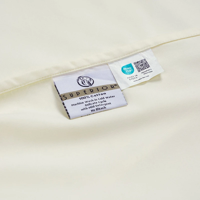 SUPERIOR® Apus Smooth Sateen Weave 500tc Sheet Set