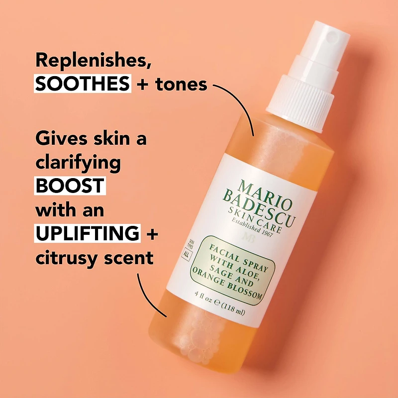 Mario Badescu Facial Spray- Sage & Orange Blossom
