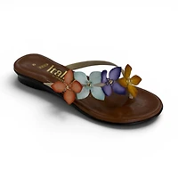 Italiana By Italian Shoemakers Womens Rhett Flat Sandals