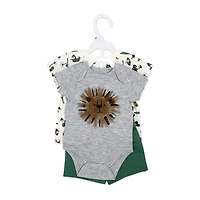 3 Stories Trading Company Baby Boys 3-pc. Short Set