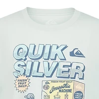 Quiksilver Big Kid Boys Crew Neck Short Sleeve Regular Fit Graphic T-Shirt