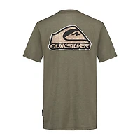 Quiksilver Big Kid Boys Crew Neck Short Sleeve Regular Fit Graphic T-Shirt
