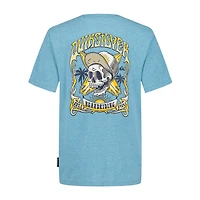 Quiksilver Big Kid Boys Crew Neck Short Sleeve Regular Fit Graphic T-Shirt
