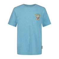 Quiksilver Big Kid Boys Crew Neck Short Sleeve Regular Fit Graphic T-Shirt