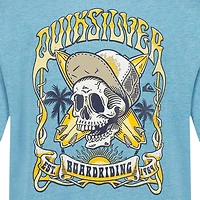 Quiksilver Big Kid Boys Crew Neck Short Sleeve Regular Fit Graphic T-Shirt