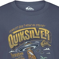 Quiksilver Big Kid Boys Crew Neck Short Sleeve Regular Fit Graphic T-Shirt