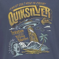Quiksilver Big Kid Boys Crew Neck Short Sleeve Regular Fit Graphic T-Shirt