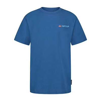Quiksilver Big Kid Boys Crew Neck Short Sleeve Regular Fit Graphic T-Shirt
