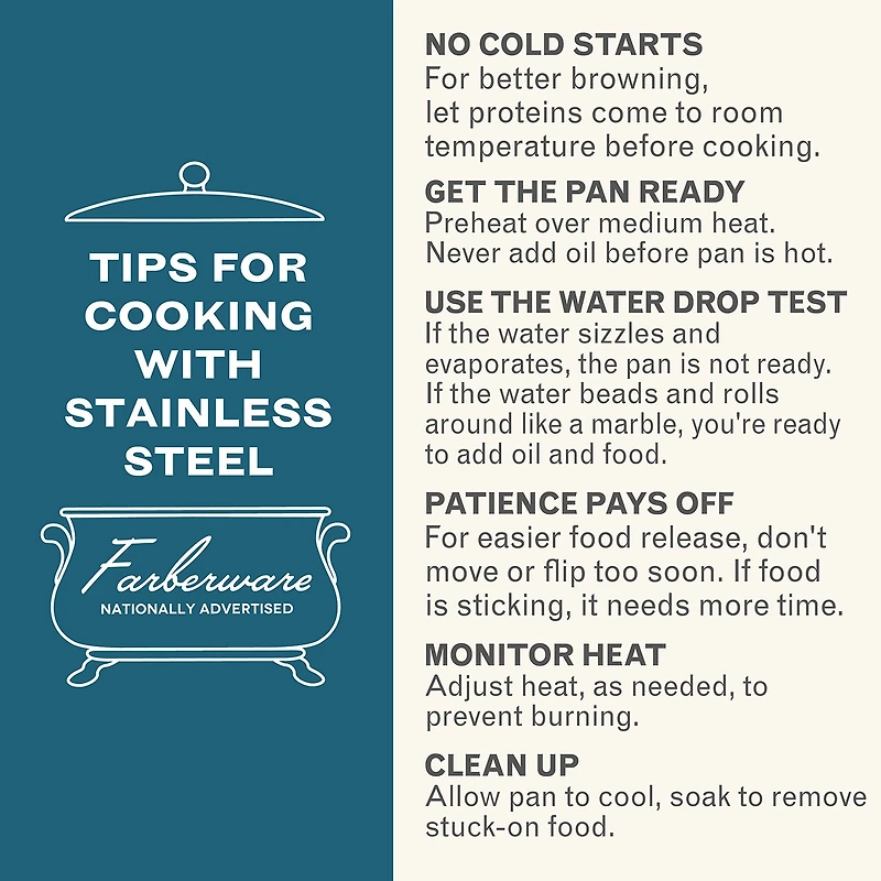 Farberware Truecook 2 Qt Stainless Steel Sauce Pan