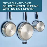 Farberware Truecook 12-pc. Stainless Steel Cookware Set