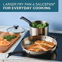 Farberware Truecook 12-pc. Stainless Steel Cookware Set
