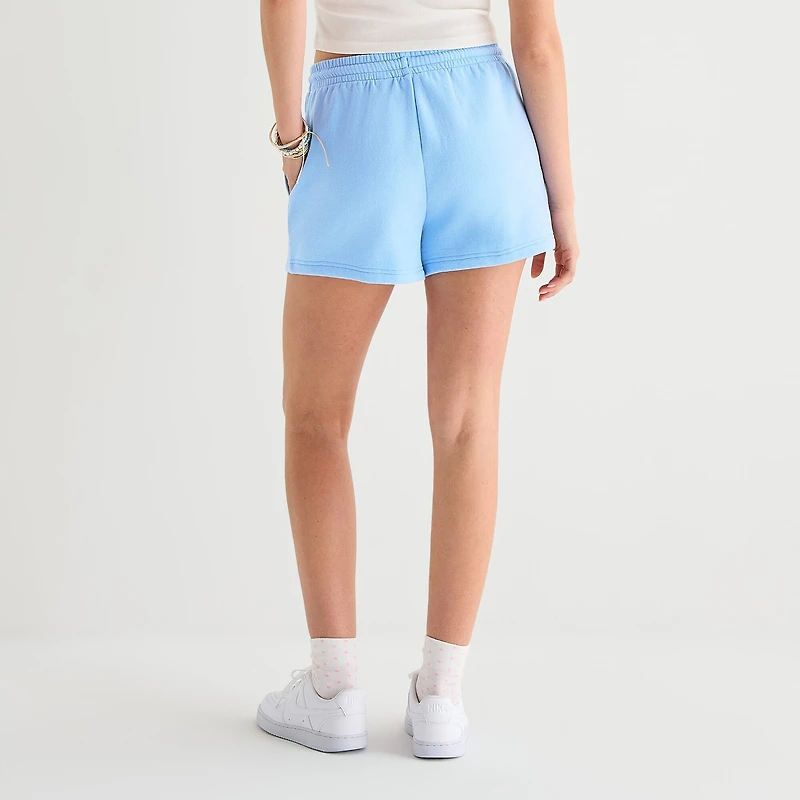 Stitch Fleece Short Womens Juniors Pull-On