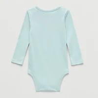 Okie Dokie Baby Unisex Crew Neck Long Sleeve Rib Bodysuit