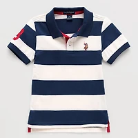 U.S. Polo Assn. Toddler Boys Short Sleeve Classic Fit Shirt