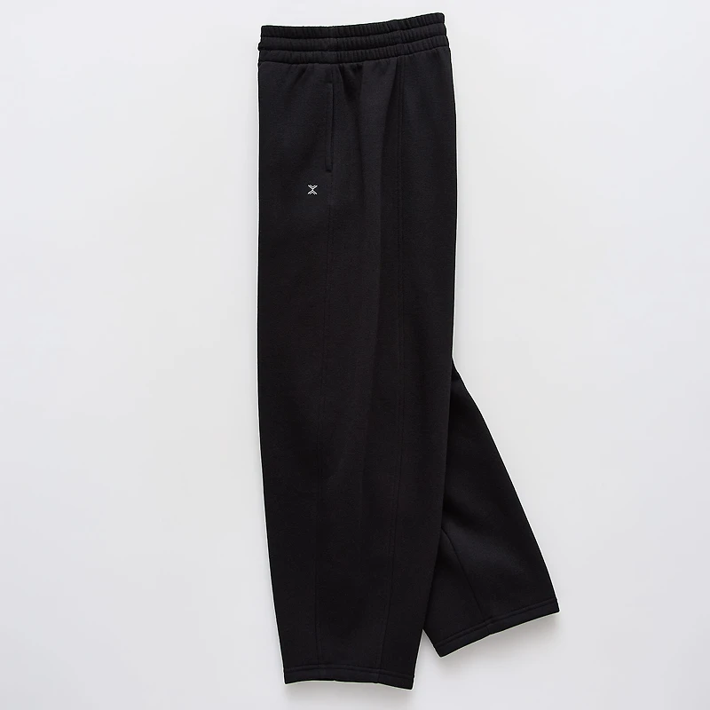 Xersion Little & Big Kid Girls Mid Rise Wide Leg Regular Fit Fleece Pull-On Pant