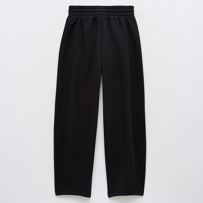 Xersion Little & Big Kid Girls Mid Rise Wide Leg Regular Fit Fleece Pull-On Pant