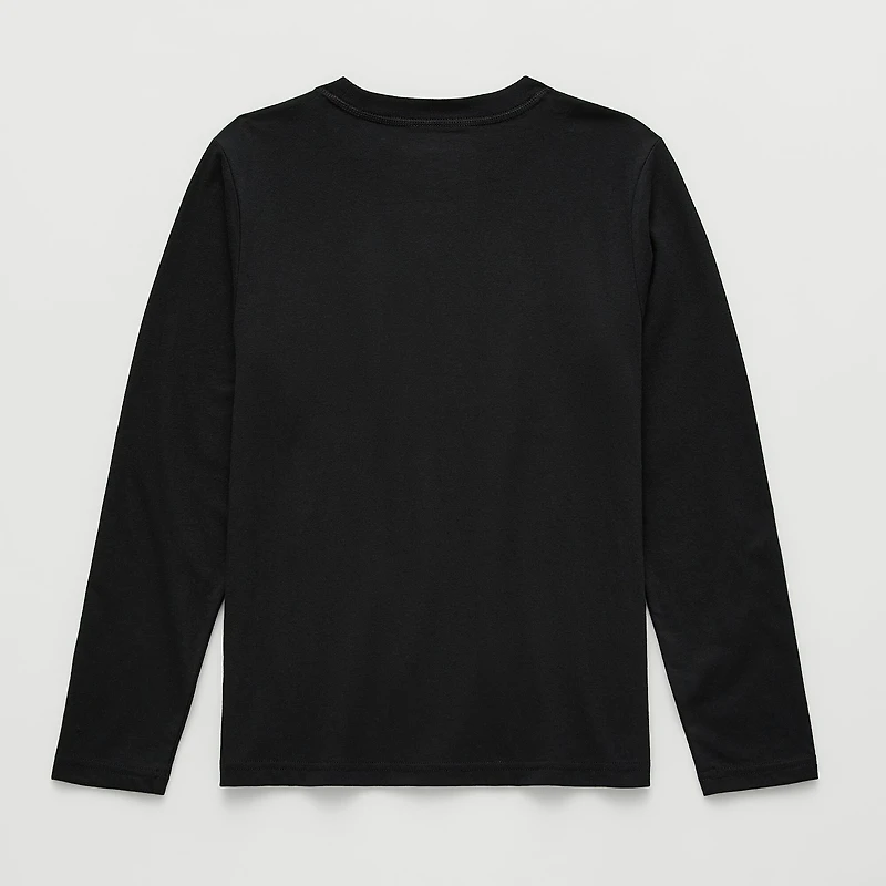 Thereabouts Little & Big Kid Boys Crew Neck Long Sleeve T-Shirt
