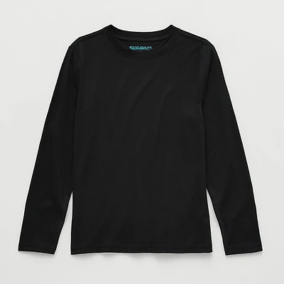 Thereabouts Little & Big Kid Boys Crew Neck Long Sleeve T-Shirt